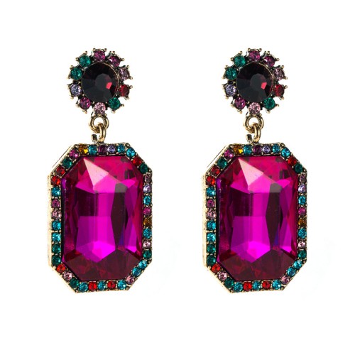 Fashion Jewelry Rhinestone Earrings For Women YWHME-1001