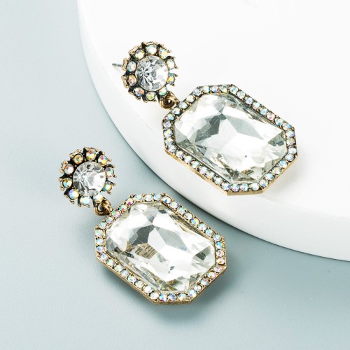 Fashion Jewelry Rhinestone Earrings For Women YWHME-1001