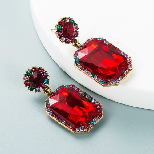 Fashion Jewelry Rhinestone Earrings For Women YWHME-1001