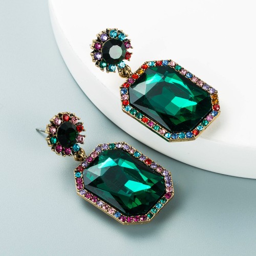 Fashion Jewelry Rhinestone Earrings For Women YWHME-1001