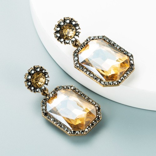 Fashion Jewelry Rhinestone Earrings For Women YWHME-1001