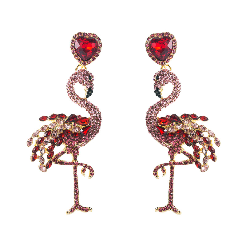 Fashion Jewelry Rhinestone Earrings For Women YWHME-1002 