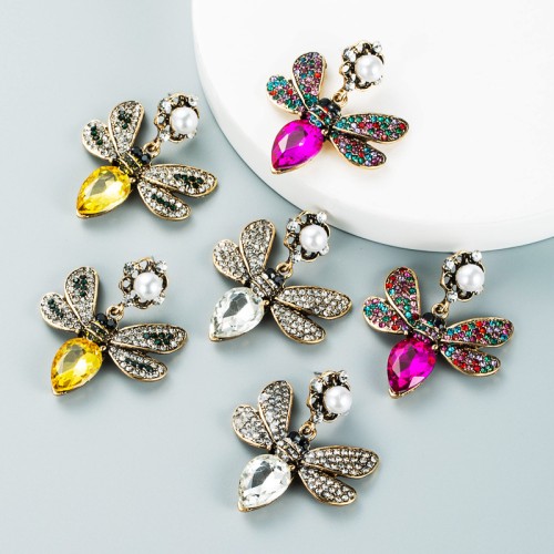 Fashion Jewelry Rhinestone Earrings For Women YWHME-1003