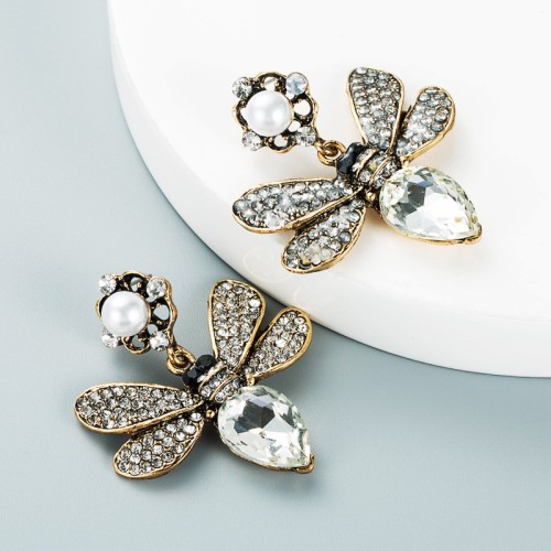 Fashion Jewelry Rhinestone Earrings For Women YWHME-1003