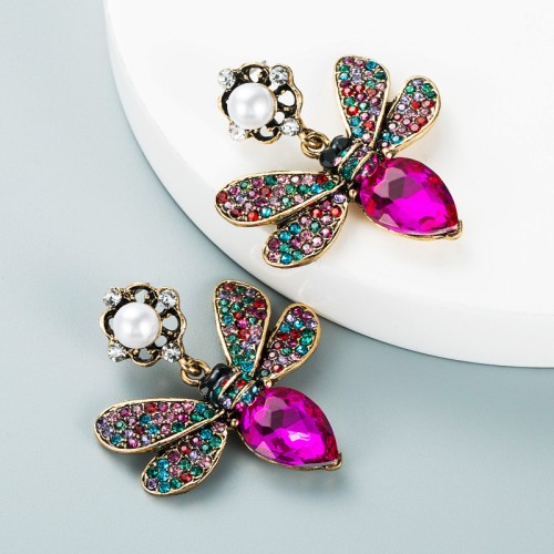 Fashion Jewelry Rhinestone Earrings For Women YWHME-1003