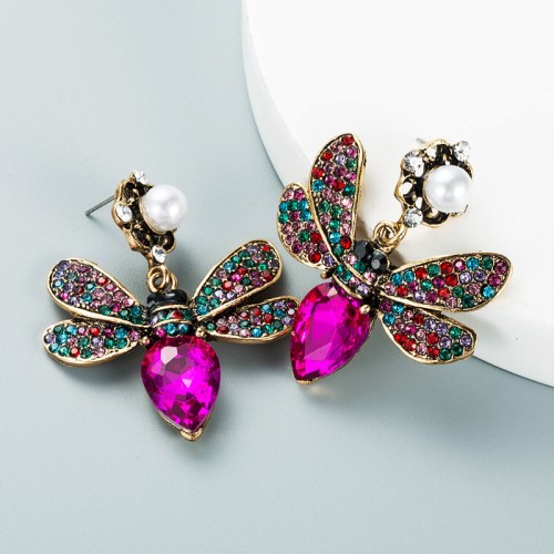 Fashion Jewelry Rhinestone Earrings For Women YWHME-1003