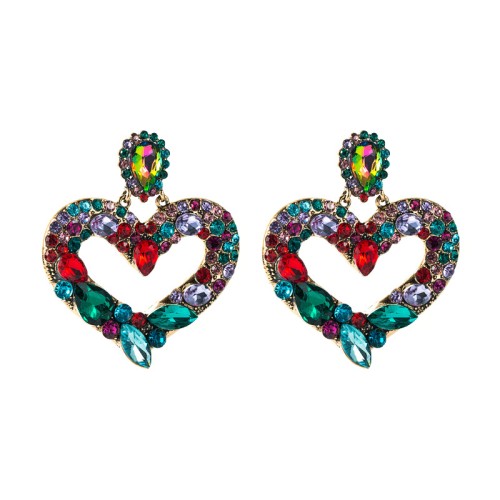 Fashion Jewelry Rhinestone Earrings For Women YWHME-1004