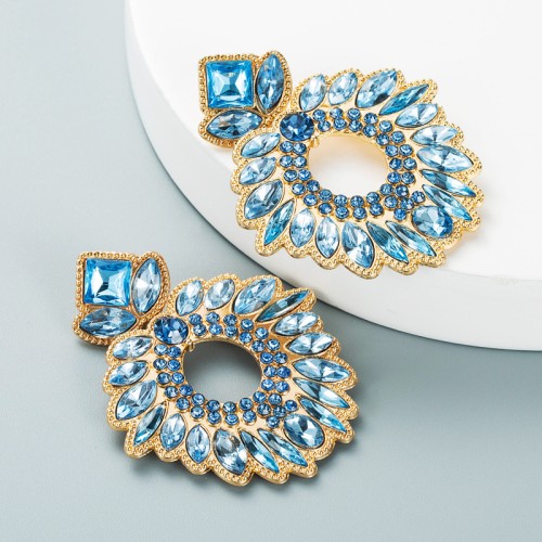 Fashion Jewelry Rhinestone Earrings For Women YWHME-1005