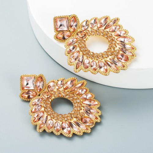 Fashion Jewelry Rhinestone Earrings For Women YWHME-1005