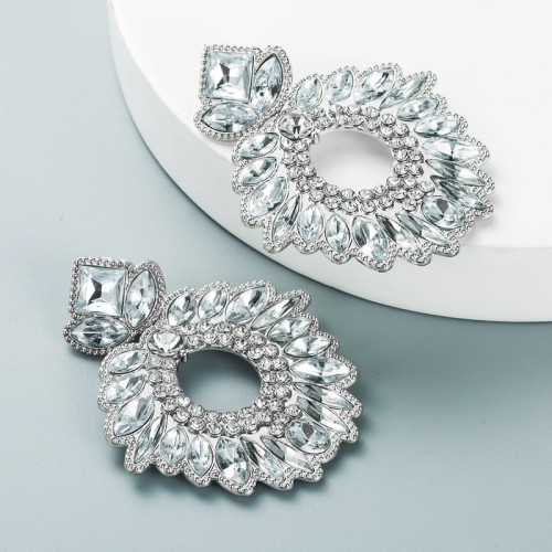 Fashion Jewelry Rhinestone Earrings For Women YWHME-1005