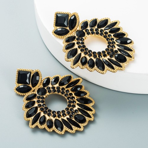 Fashion Jewelry Rhinestone Earrings For Women YWHME-1005