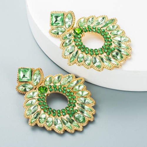 Fashion Jewelry Rhinestone Earrings For Women YWHME-1005