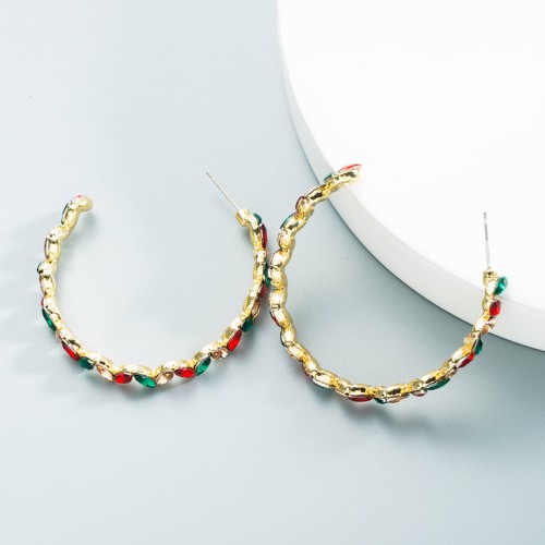 Fashion Jewelry Rhinestone Earrings For Women YWHME-1009