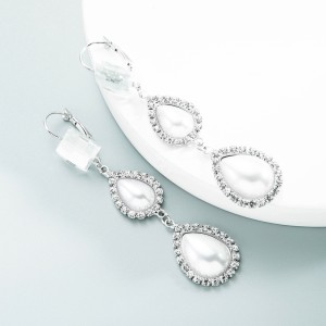 Fashion Jewelry Rhinestone Earrings For Women YWHME-1011 