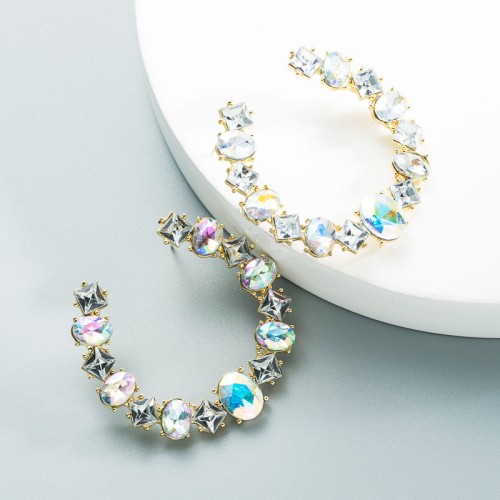 Fashion Jewelry Rhinestone Earrings For Women YWHME-1013