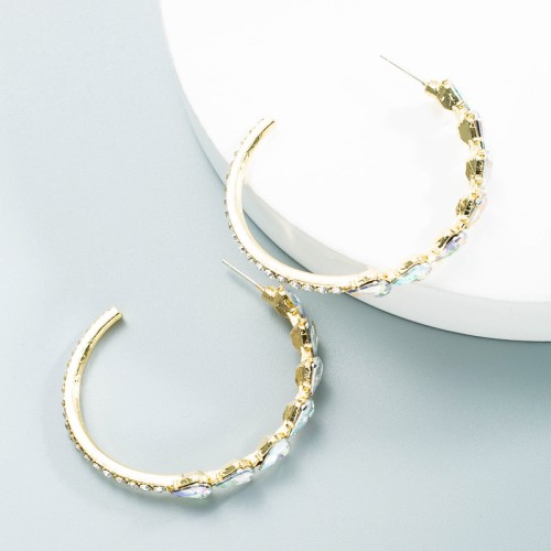 Fashion Jewelry Rhinestone Earrings For Women YWHME-1014