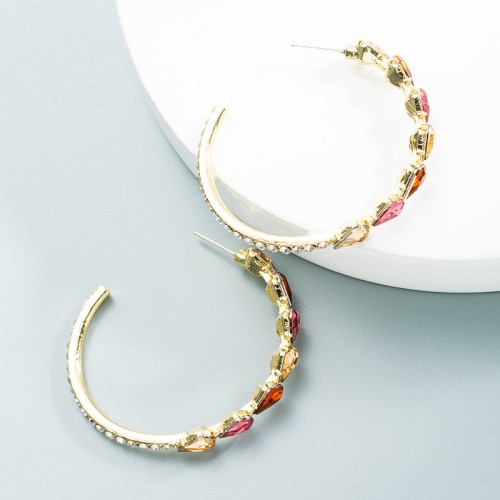 Fashion Jewelry Rhinestone Earrings For Women YWHME-1014