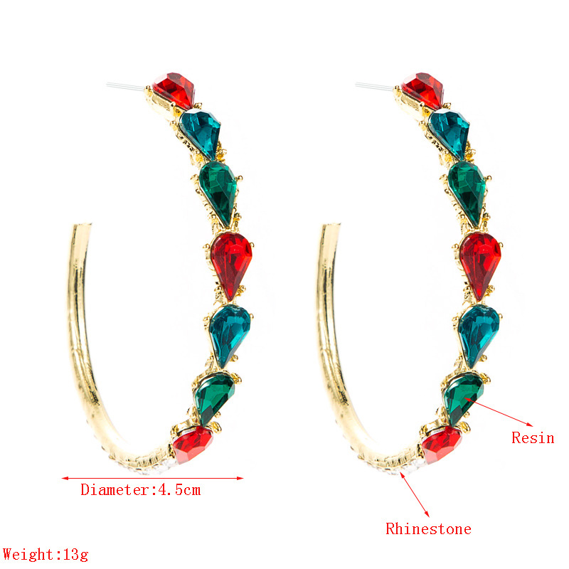 Fashion Jewelry Rhinestone Earrings For Women YWHME-1014 