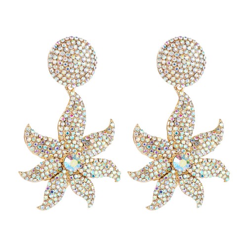 Fashion Jewelry Rhinestone Earrings For Women YWHME-1015