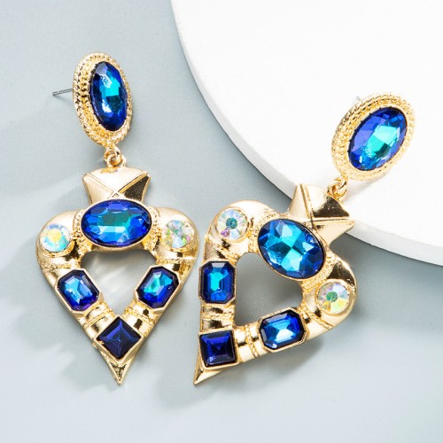 Fashion Jewelry Rhinestone Earrings For Women YWHME-1016