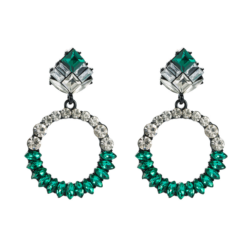 Fashion Jewelry Rhinestone Earrings For Women YWHME-1017 