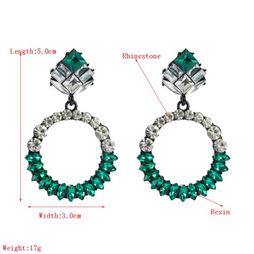 Fashion Jewelry Rhinestone Earrings For Women YWHME-1017