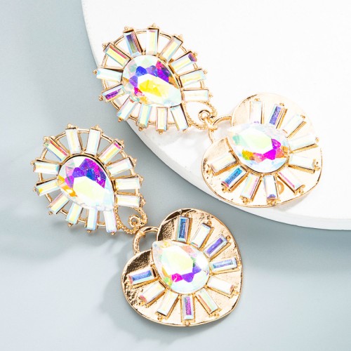 Fashion Jewelry Rhinestone Earrings For Women YWHME-1018