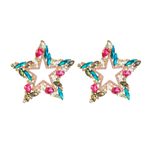 Fashion Jewelry Rhinestone Earrings For Women YWHME-1019