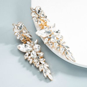 Fashion Jewelry Rhinestone Earrings For Women YWHME-1020 