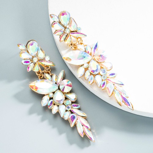 Fashion Jewelry Rhinestone Earrings For Women YWHME-1020