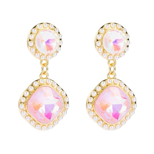 Fashion Jewelry Rhinestone Earrings For Women YWHME-1022