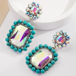 Fashion Jewelry Rhinestone Earrings For Women YWHME-501 