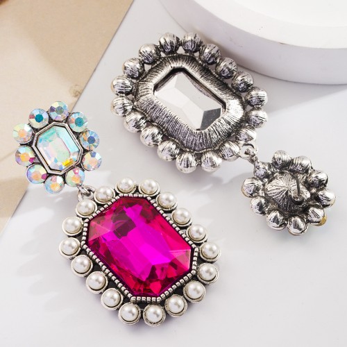 Fashion Jewelry Rhinestone Earrings For Women YWHME-501