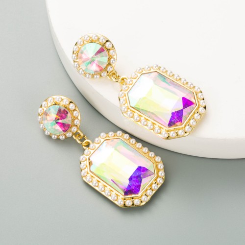 Fashion Jewelry Rhinestone Earrings For Women YWHME-502