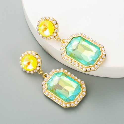 Fashion Jewelry Rhinestone Earrings For Women YWHME-502