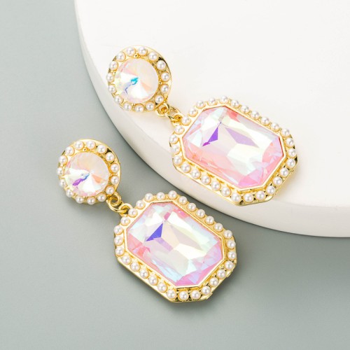 Fashion Jewelry Rhinestone Earrings For Women YWHME-502