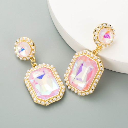 Fashion Jewelry Rhinestone Earrings For Women YWHME-502