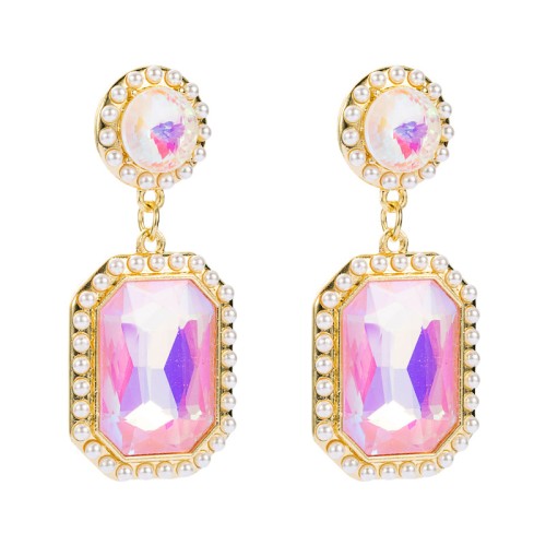 Fashion Jewelry Rhinestone Earrings For Women YWHME-502