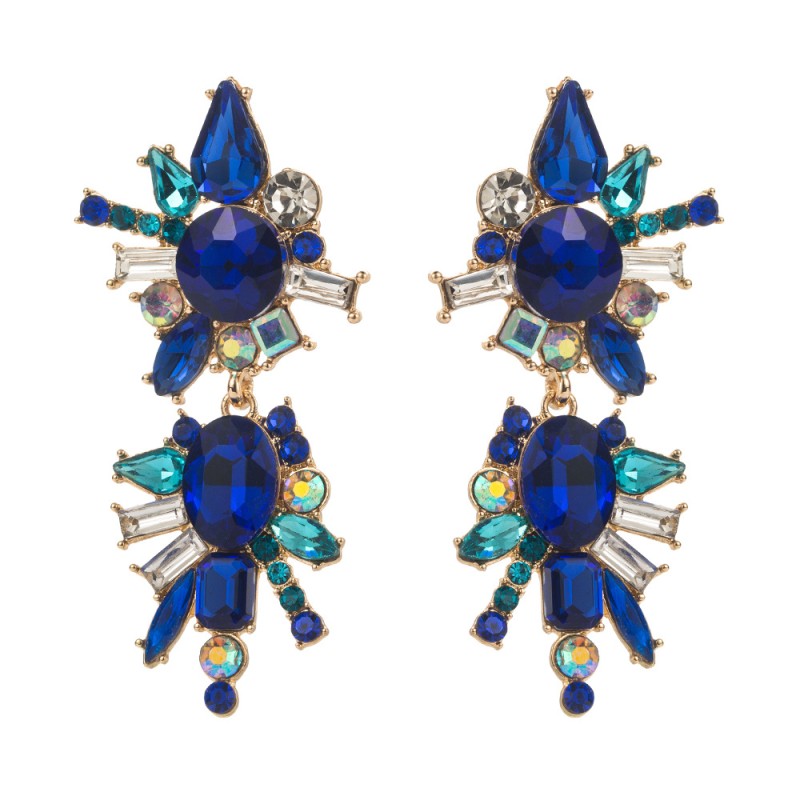 Fashion Jewelry Rhinestone Earrings For Women YWHME-504 