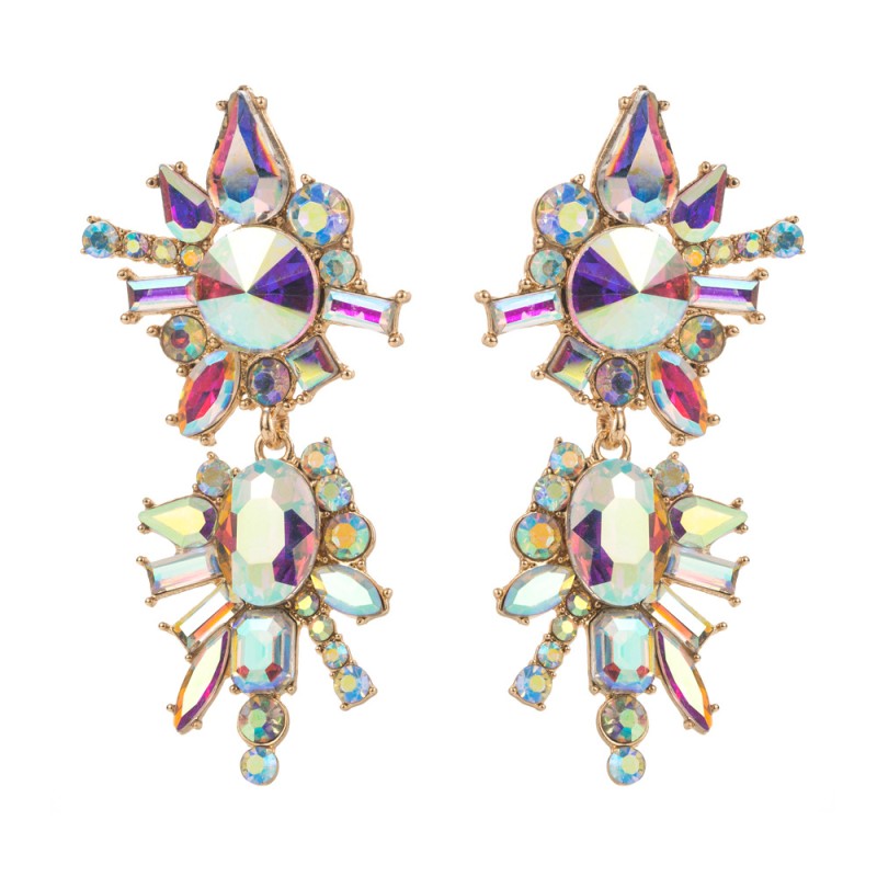 Fashion Jewelry Rhinestone Earrings For Women YWHME-504 