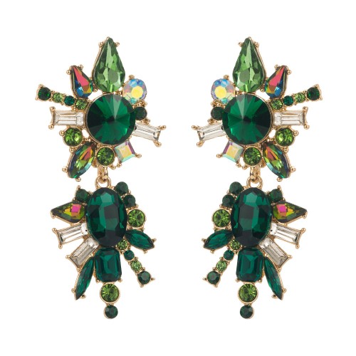 Fashion Jewelry Rhinestone Earrings For Women YWHME-504