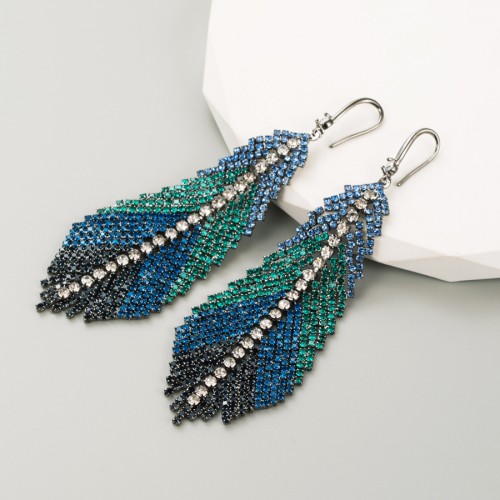 Fashion Jewelry Rhinestone Earrings For Women YWHME-508