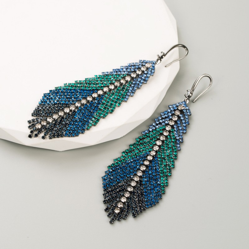 Fashion Jewelry Rhinestone Earrings For Women YWHME-508 