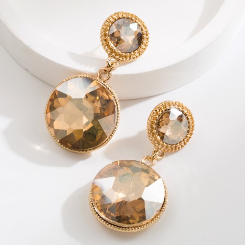 Fashion Jewelry Rhinestone Earrings For Women YWHME-509