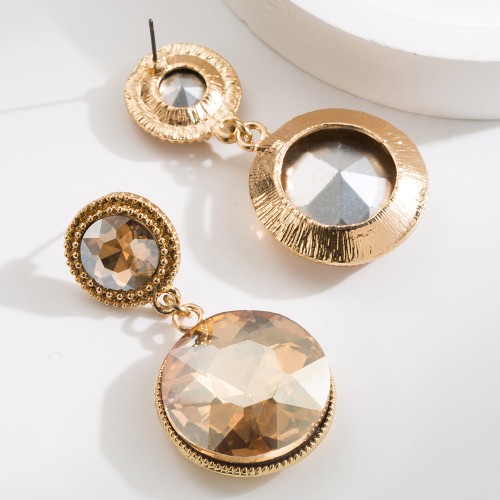 Fashion Jewelry Rhinestone Earrings For Women YWHME-509