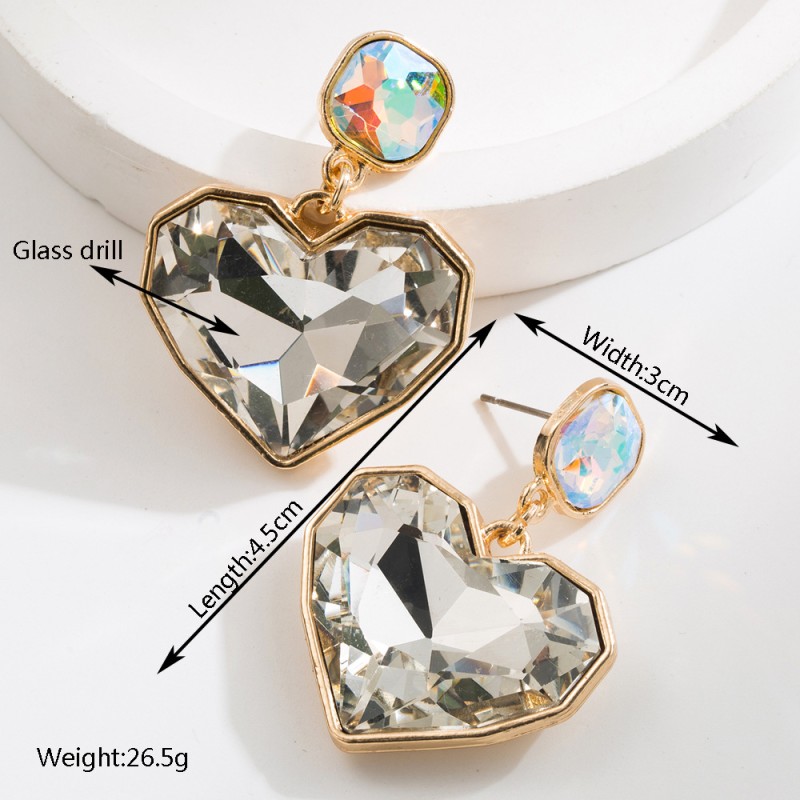 Fashion Jewelry Rhinestone Earrings For Women YWHME-509 