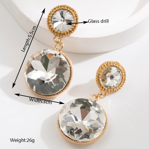 Fashion Jewelry Rhinestone Earrings For Women YWHME-509