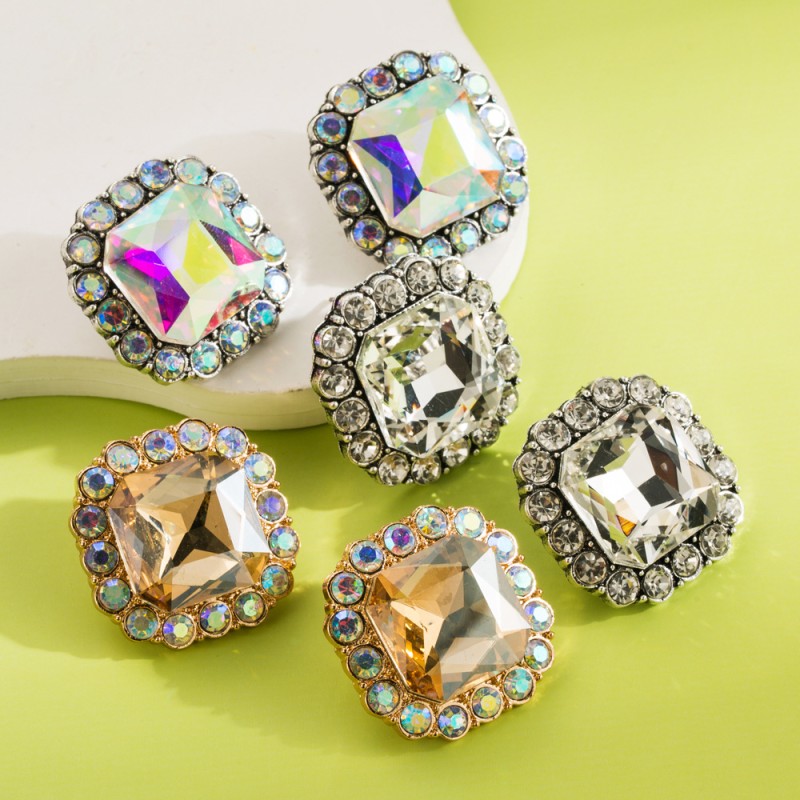 Fashion Jewelry Rhinestone Earrings For Women YWHME-510