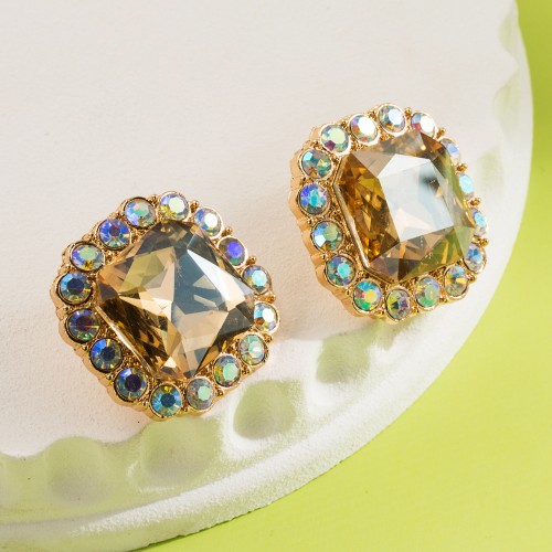 Fashion Jewelry Rhinestone Earrings For Women YWHME-510