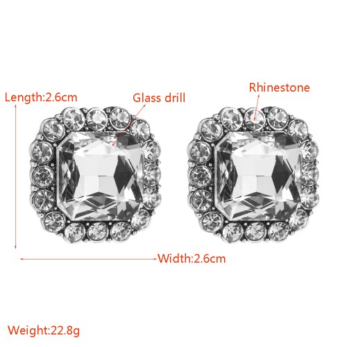 Fashion Jewelry Rhinestone Earrings For Women YWHME-510